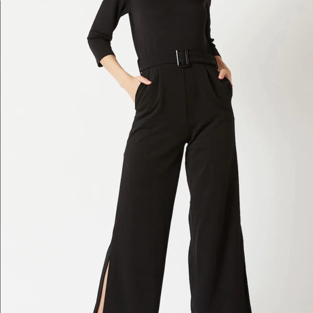 Black Aline jumpsuit